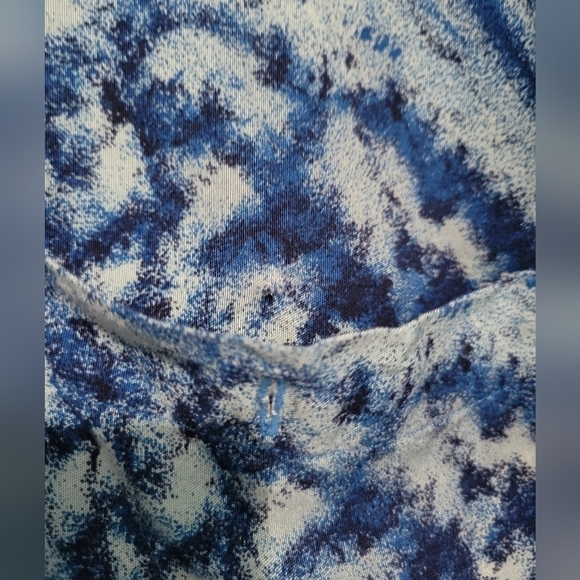 Keris Fashion Men's Safari Animal Print Shirt Blue Large - Picture 6 of 7